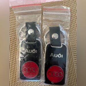 Euroseries Automotive Car Audi Keychains NEW